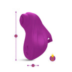 Carlee Tapping Finger Vibe -Berry by Viben from LoveMart Co.