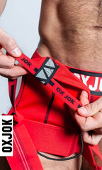 Slingjock Upthrust Slider-Strap Jock Hot Large by OXJok from LoveMart Co.