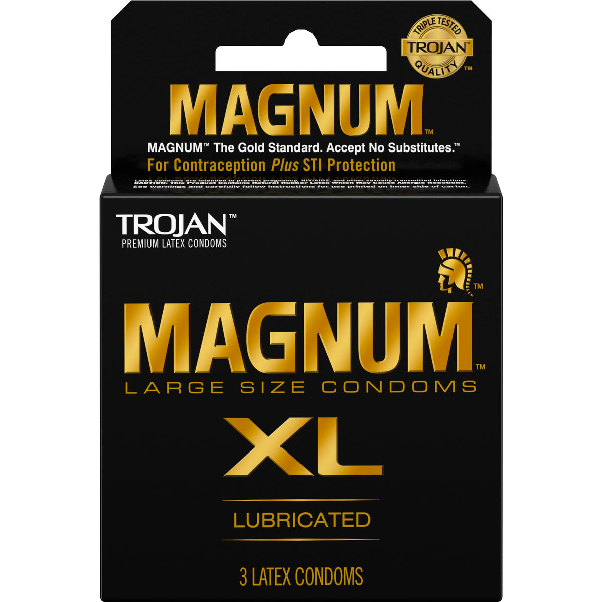 Trojan Magnum XL - 3 Pack by Paradise Marketing from LoveMart Co.