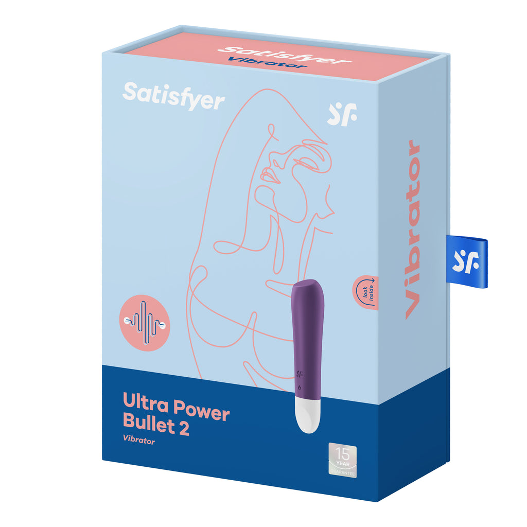 Ultra Power Bullet 2 - Violet by Satisfyer from LoveMart Co.