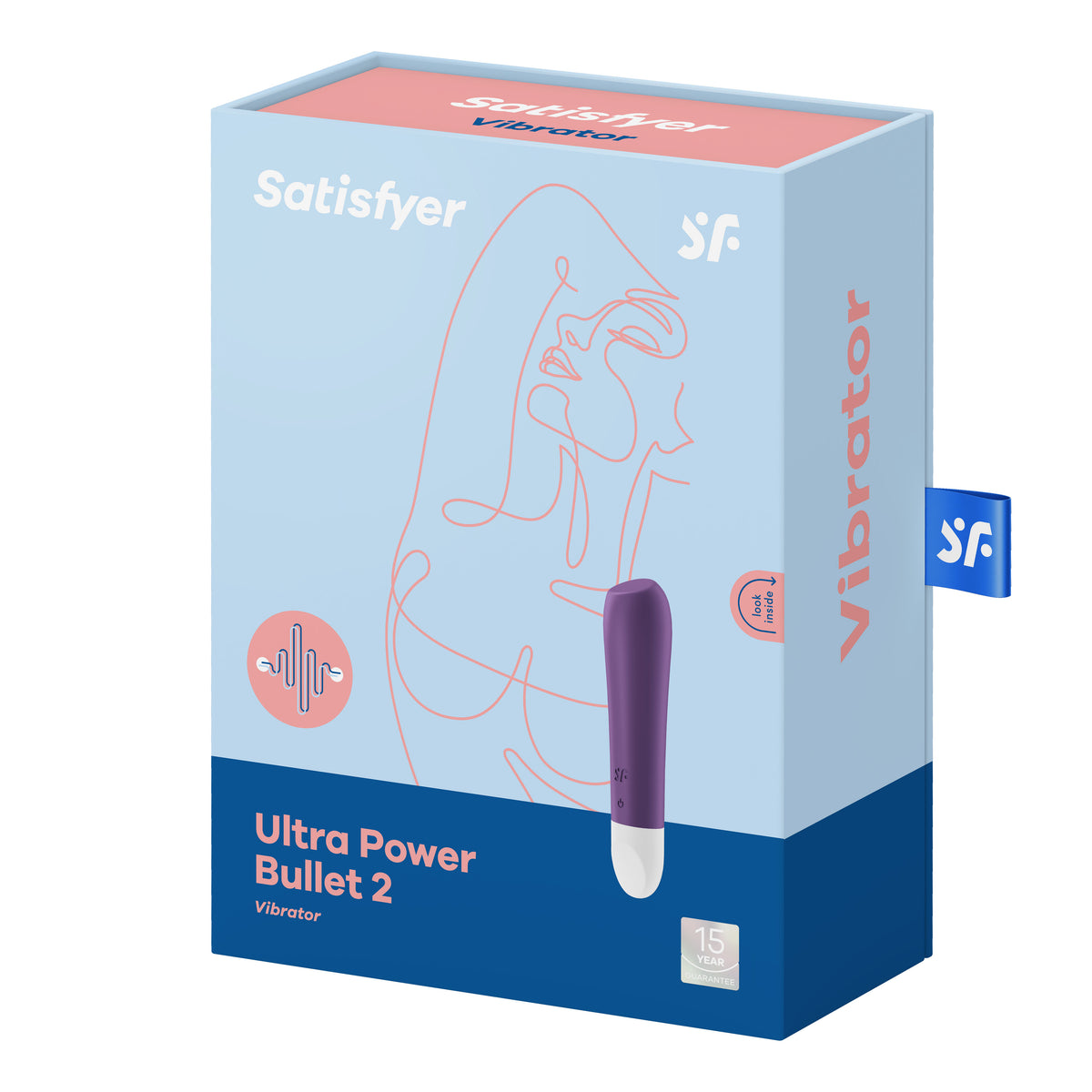 Ultra Power Bullet 2 - Violet by Satisfyer from LoveMart Co.