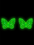 Chrysalis Sticker Nipple Pasties - Glow in the by Leg Avenue from LoveMart Co.