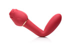 Bloomgasm - Sweet Heart Rose 5x Suction Rose and 10x Vibrator by XR Brands from LoveMart Co.