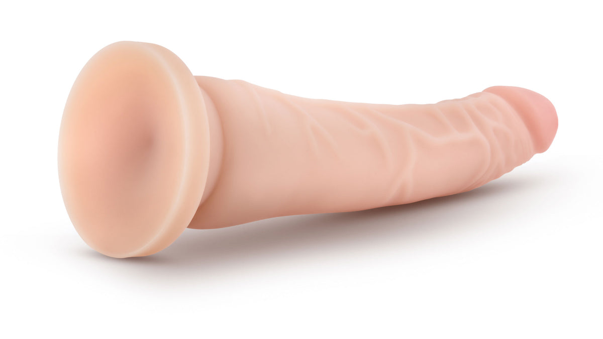 Dr. Skin Silicone - Dr. Noah - 8 Inch Dong With Suction Cup - Vanilla by Blush from LoveMart Co.