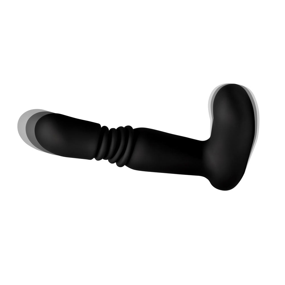 Silicone Thrusting Anal Plug With Remote Control by XR Brands from LoveMart Co.
