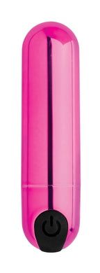 10x Rechargeable Vibrating Metallic Bullet by XR Brands from LoveMart Co.