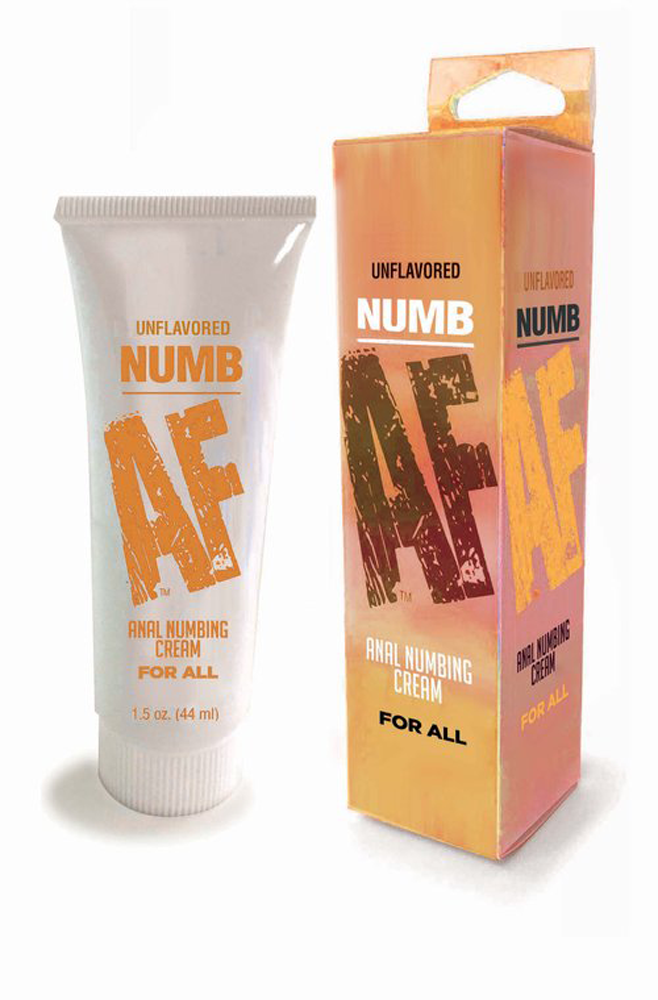 Numb Af - Anal Desensitizing Gel - Unflavored - 1.5 Fl. Oz. by Little Genie from LoveMart Co.
