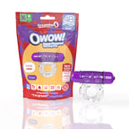 Screaming O 4b - Owow Super Powered Vibrating Ring - Grape by Screaming O from LoveMart Co.