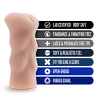 X5 Men - Ass Stroker - Vanilla by Blush from LoveMart Co.