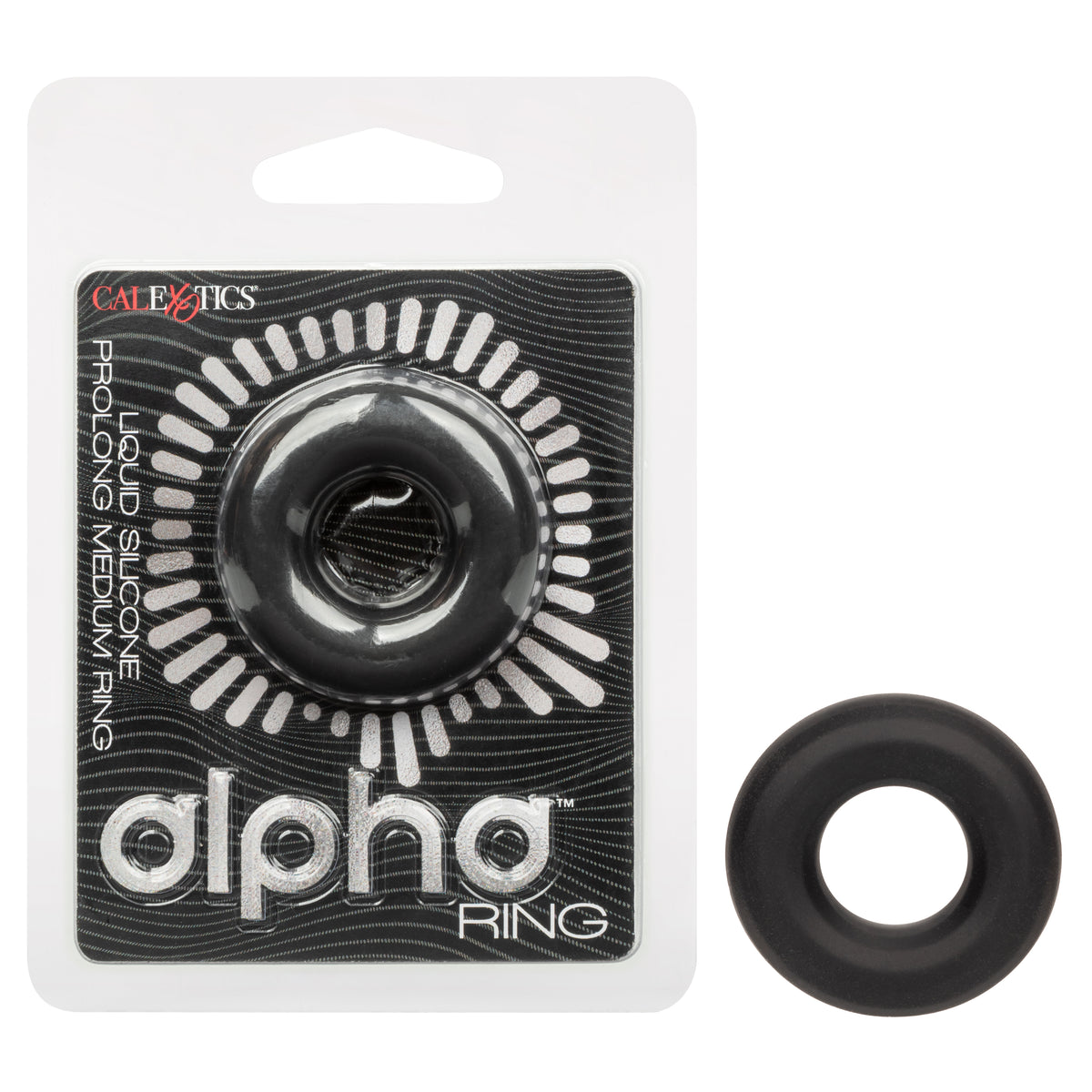 Alpha Liquid Silicone Prolong Medium Ring by CalExotics from LoveMart Co.