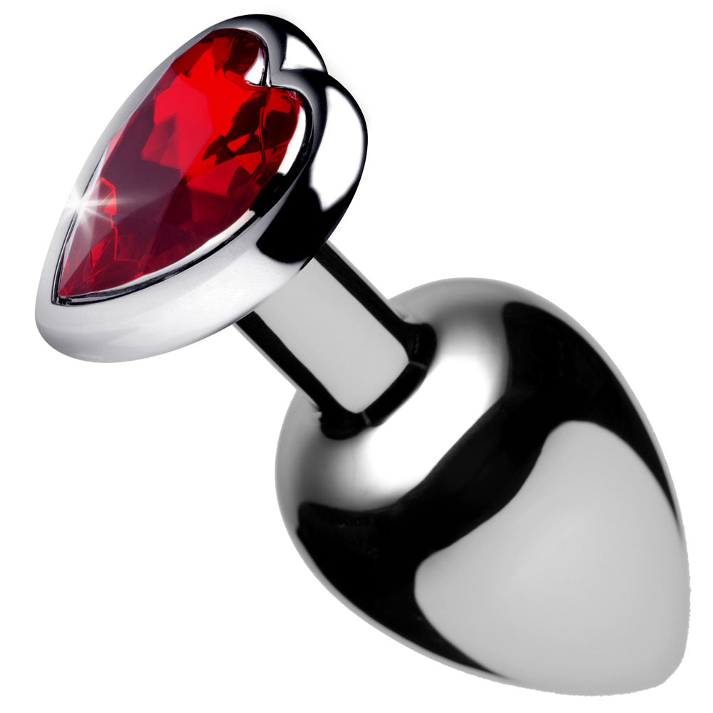 Heart Gem Anal Plug - Small by XR Brands from LoveMart Co.