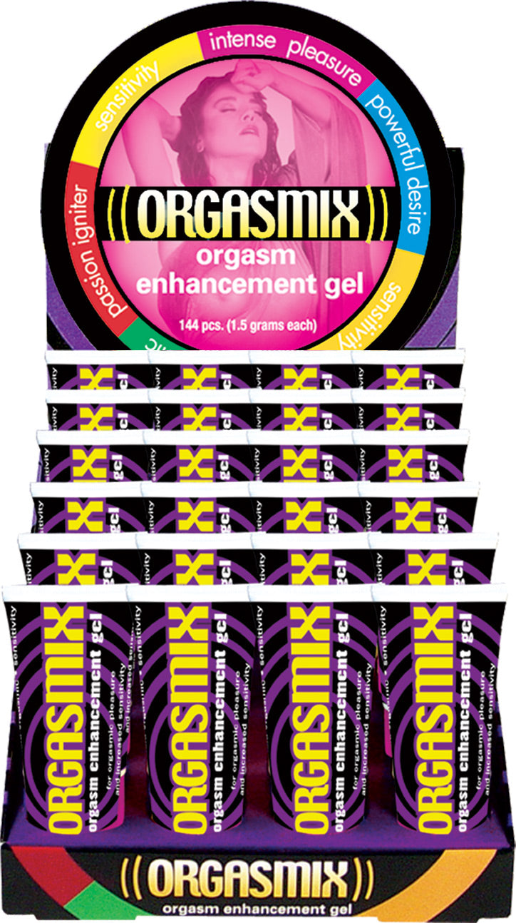 Orgasmix - 24 Piece Display - 1 Oz. Tubes by Hott Products from LoveMart Co.