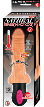 Natural Realskin Hot Cock #2 - Flesh by Nasstoys from LoveMart Co.