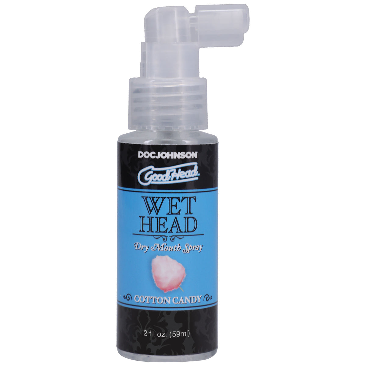 Goodhead Wet Head Dry Mouth Spray Cotton Candy 2oz (59ml) by Doc Johnson from LoveMart Co.