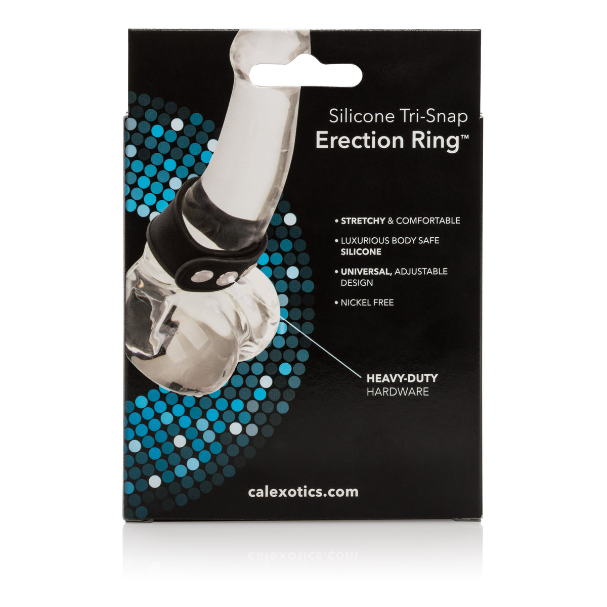 Silicone Tri-Snap Erection Ring by CalExotics from LoveMart Co.