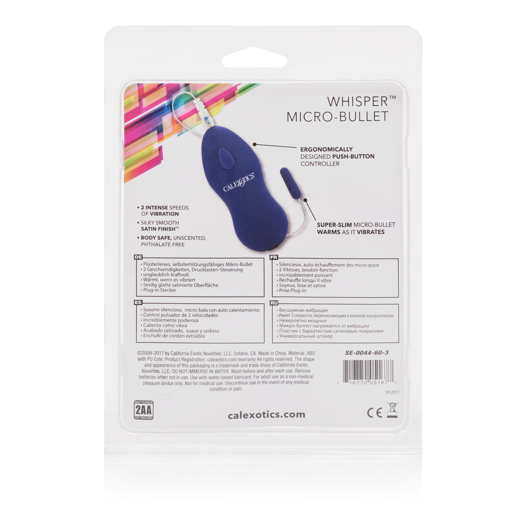 Whisper Micro Bullet by CalExotics from LoveMart Co.