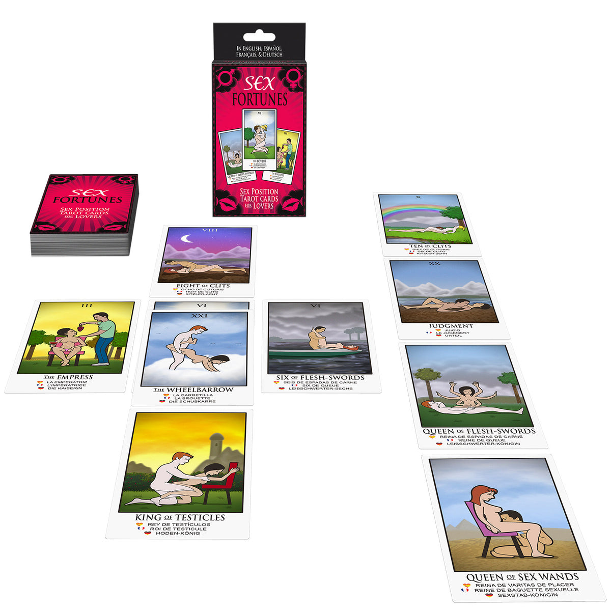Sex Fortunes Card Game by Kheper Games from LoveMart Co.