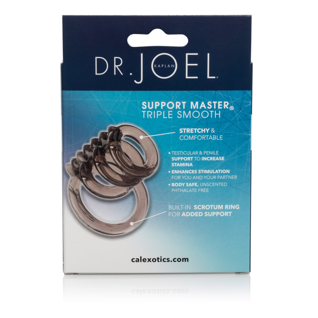 Dr. Joel Kaplan Support Master Triple Smooth - Smoke by CalExotics from LoveMart Co.