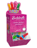 Bachelorette Party Favors Candy Pecker Pacifier 48 Pieces Display by Pipedream from LoveMart Co.