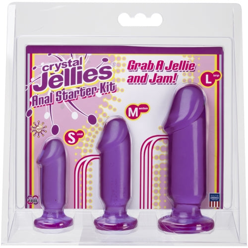 Crystal Jellies Anal Starter Kit by Doc Johnson from LoveMart Co.