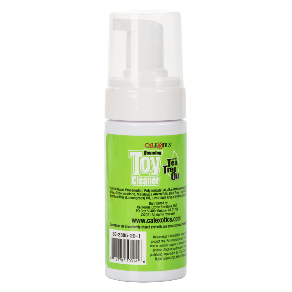 Foaming Toy Cleaner With Tea Tree Oil - 4 Fl. Oz. by CalExotics from LoveMart Co.