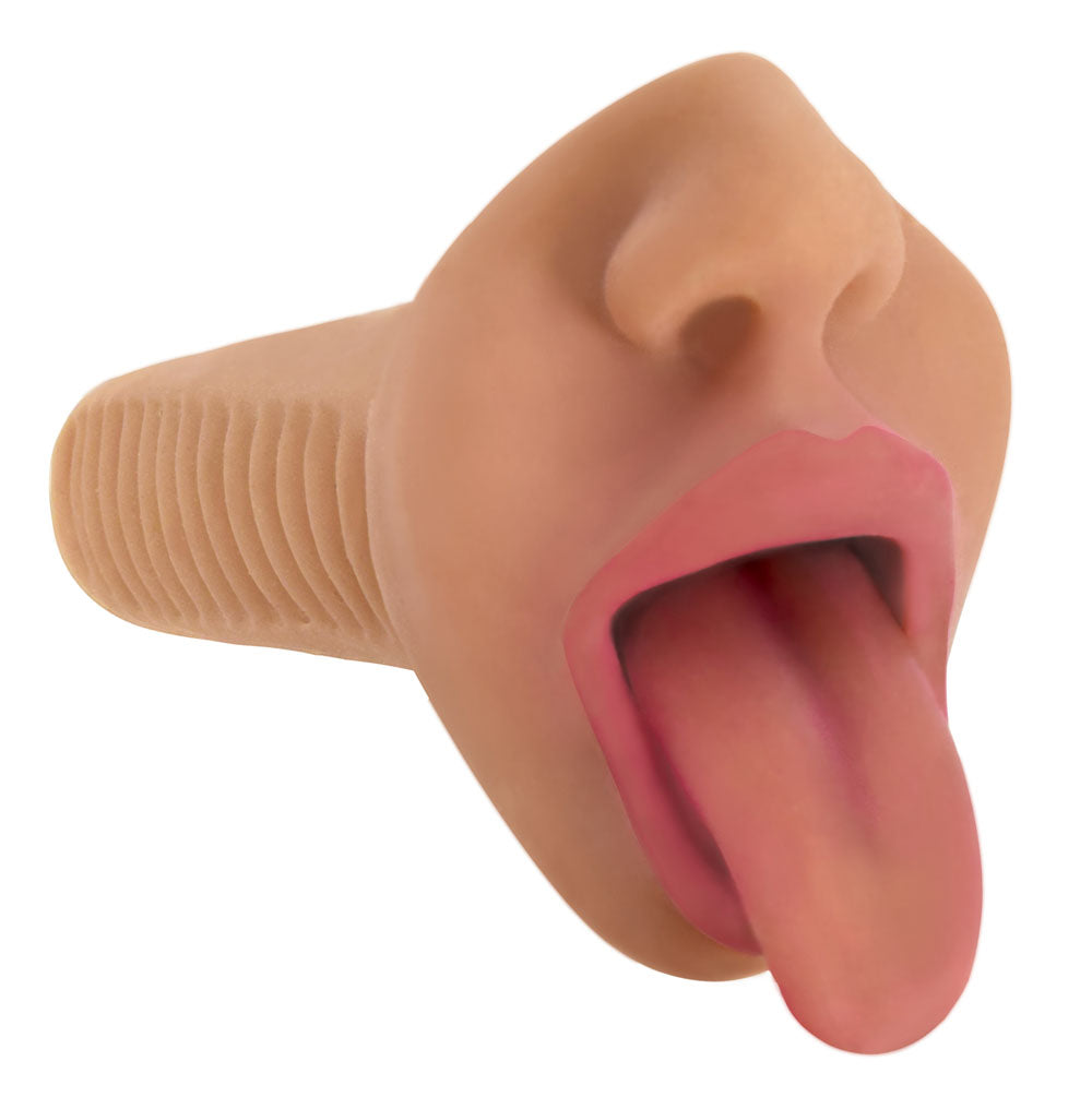 Mistress Selene Mouth - Latte by Curve Toys from LoveMart Co.