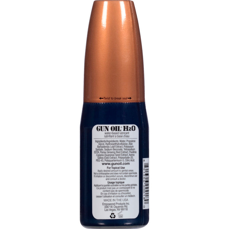 Gun Oil H2O - 4 Oz. by Gun Oil Pink Lubricant from LoveMart Co.