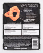 Alpha Liquid Silicone All Star Ring by CalExotics from LoveMart Co.