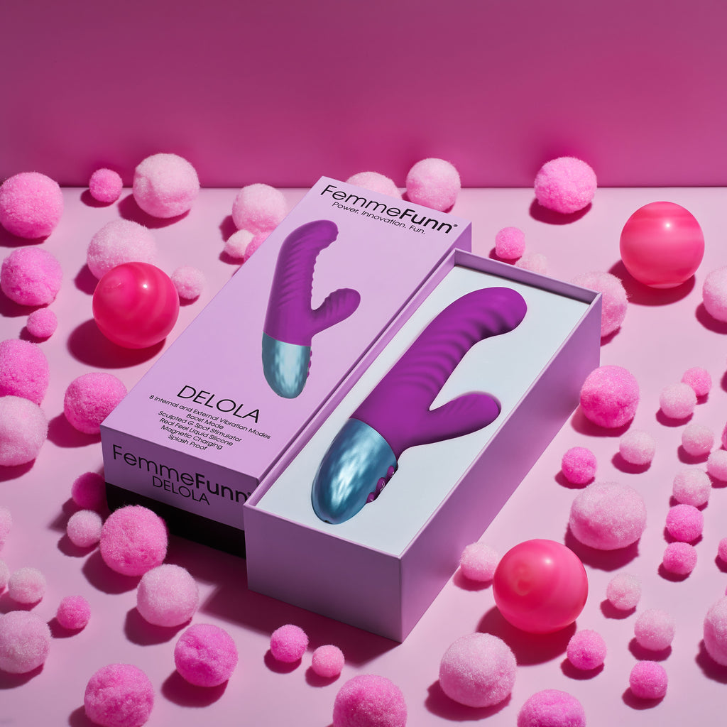 Delola Liquid Silicone Rabbit by Femme Funn from LoveMart Co.