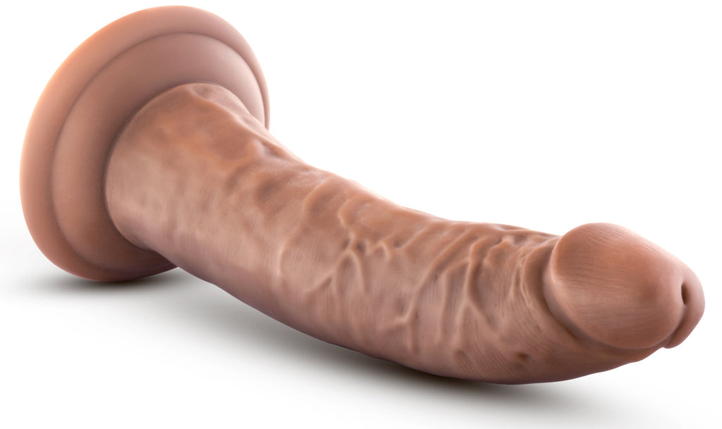Au Naturel - Jack - 7 Inch Dildo - Mocha by Blush from LoveMart Co.