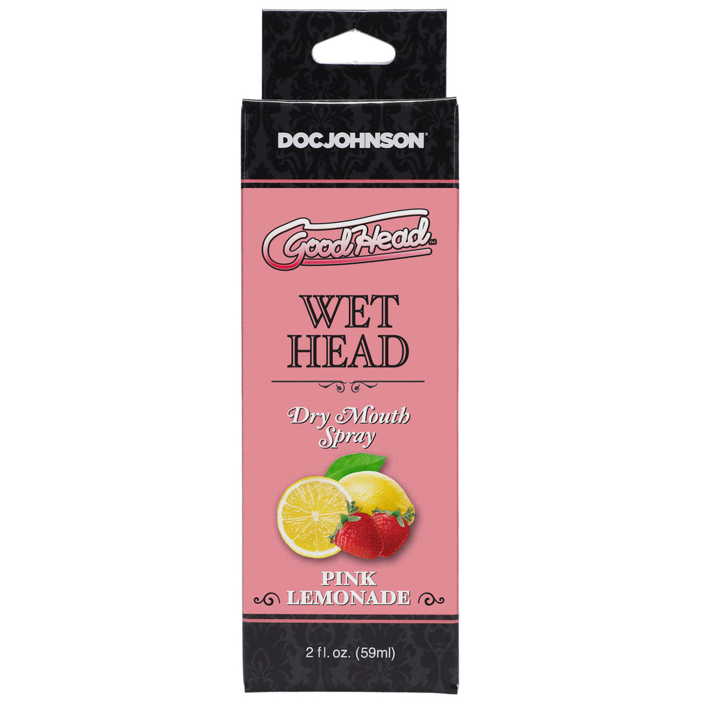 Goodhead - Wet Head - Dry Mouth Spray - Lemonade - 2 Fl. Oz. (59ml) by Doc Johnson from LoveMart Co.