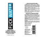 Fuck Water 4oz Water Based Lubricant by Fuck Water from LoveMart Co.