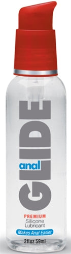 Anal Glide Silicone Lubricant 2 Oz Pump Bottle by Body Action from LoveMart Co.