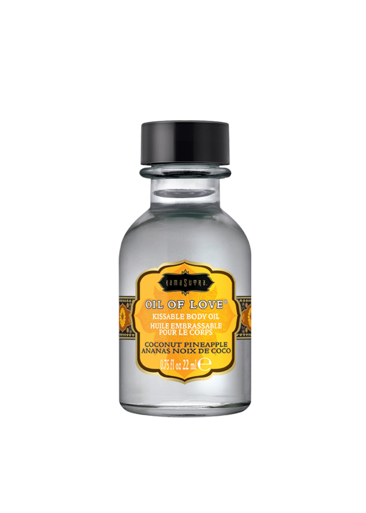Oil of Love - Coconut Pineapple - 0.75 Fl. Oz. / 22 ml by Kama Sutra from LoveMart Co.