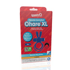 Screaming O Remote Controlled Ohare XL Vibrating Ring - Blue by Screaming O from LoveMart Co.