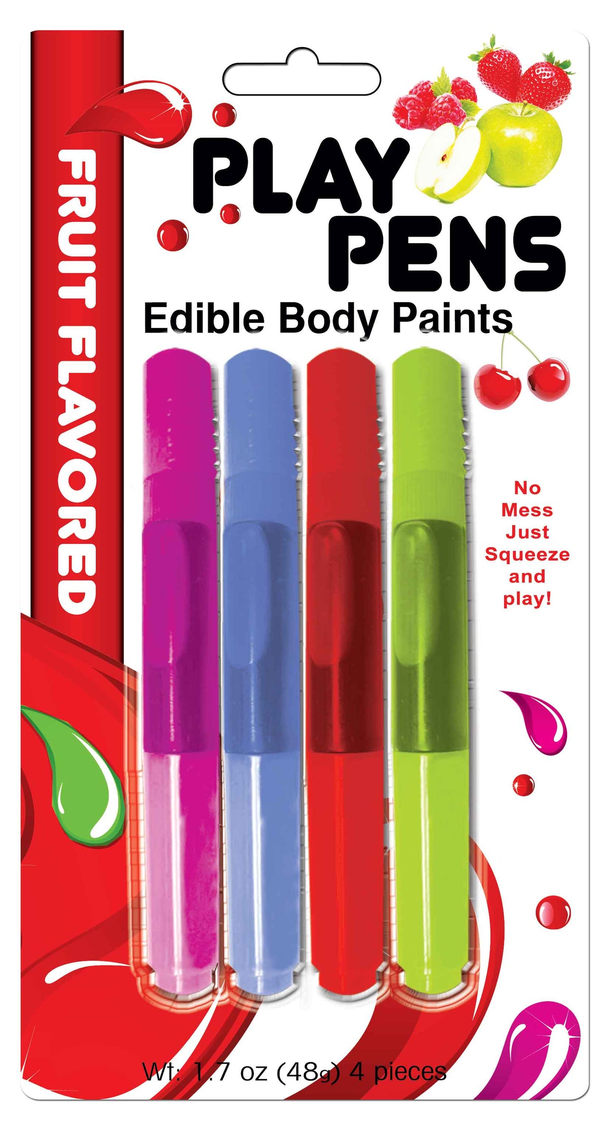Play Pen Edible Body Paint Brushes by Hott Products from LoveMart Co.