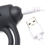 Bang - Silicone Cock Ring and Bullet With Remote Control by XR Brands from LoveMart Co.