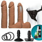 Vac-U-Lock - Dual Density Ultraskyn Set - Caramel by Doc Johnson from LoveMart Co.