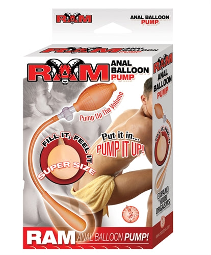 Ram Anal Balloon Pump - Flesh by Nasstoys from LoveMart Co.
