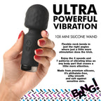 10x Mini Silicone Wand by XR Brands from LoveMart Co.