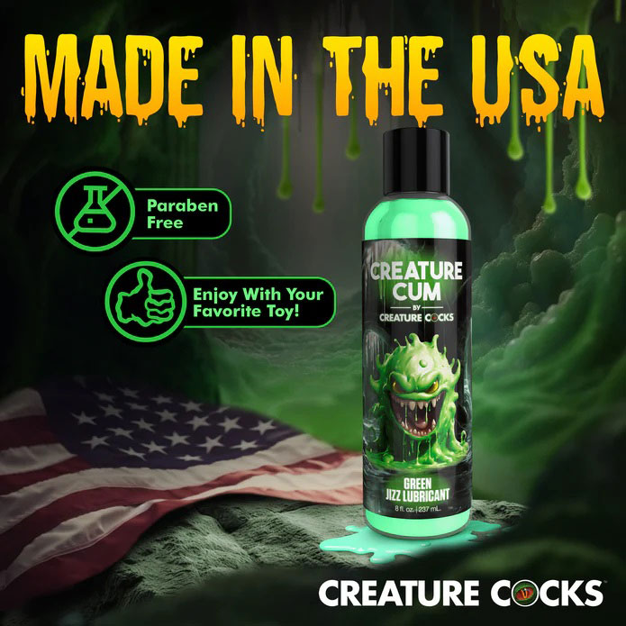 Creature Cum Water-Based Lubricant 8oz by XR Brands from LoveMart Co.