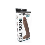Real Skin 12 Dual Layer Dildo - Light by Viben from LoveMart Co.