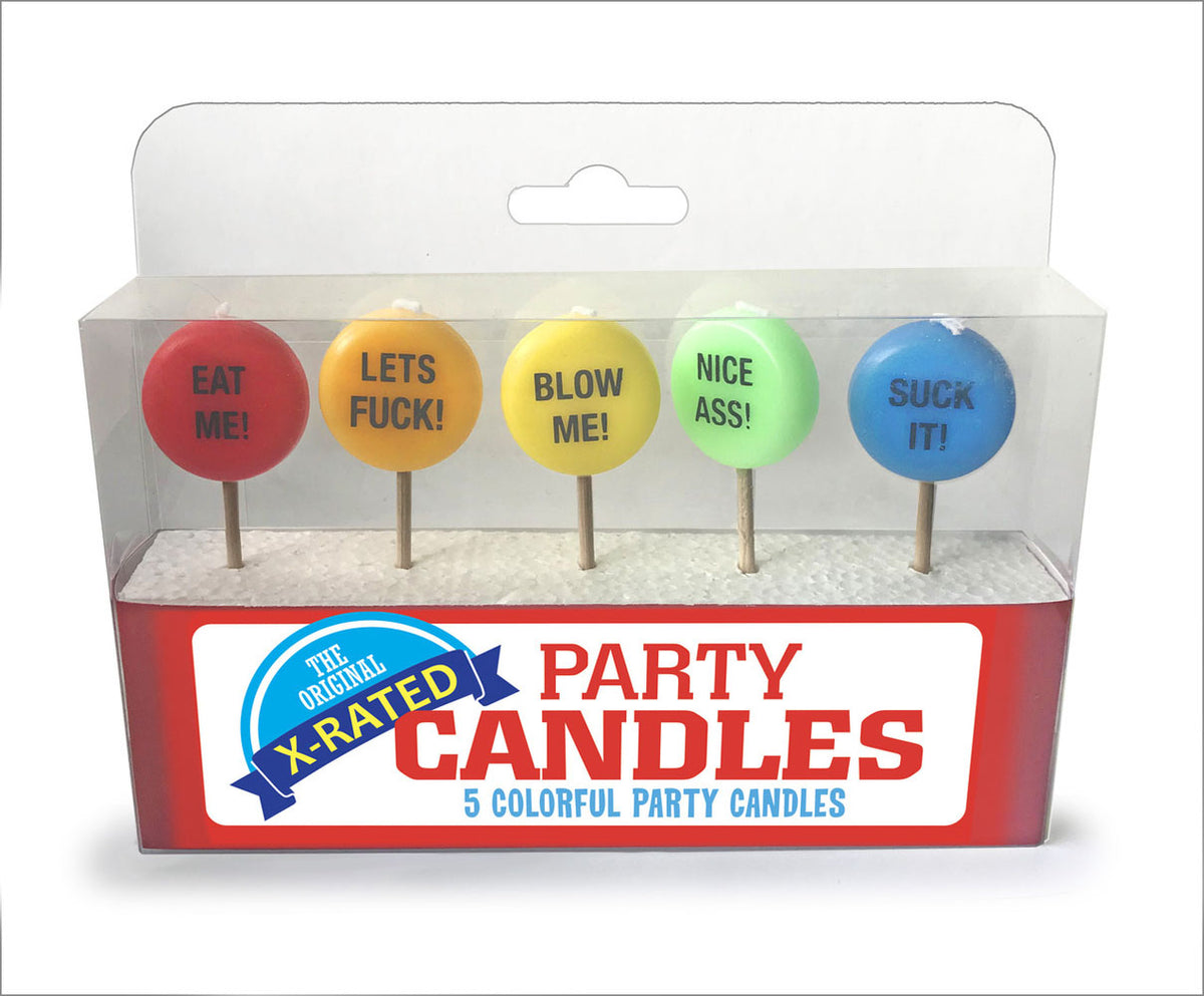 X-Rated Party Candles by Little Genie from LoveMart Co.