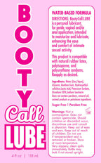 Booty Call Lube Duo 4 Oz by Little Genie from LoveMart Co.