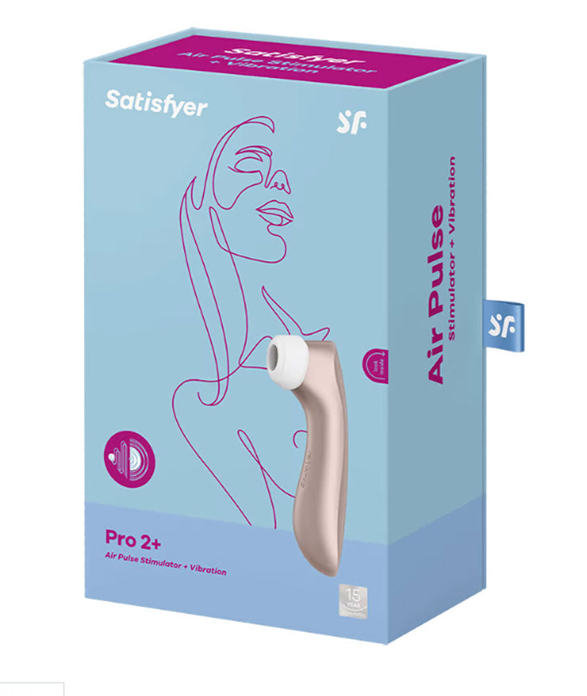 Satisfyer Pro 2 Plus Air Pulse Stimulator - Vibration by Satisfyer from LoveMart Co.