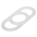 Alpha Liquid Silicone Commander Ring - Natural by CalExotics from LoveMart Co.
