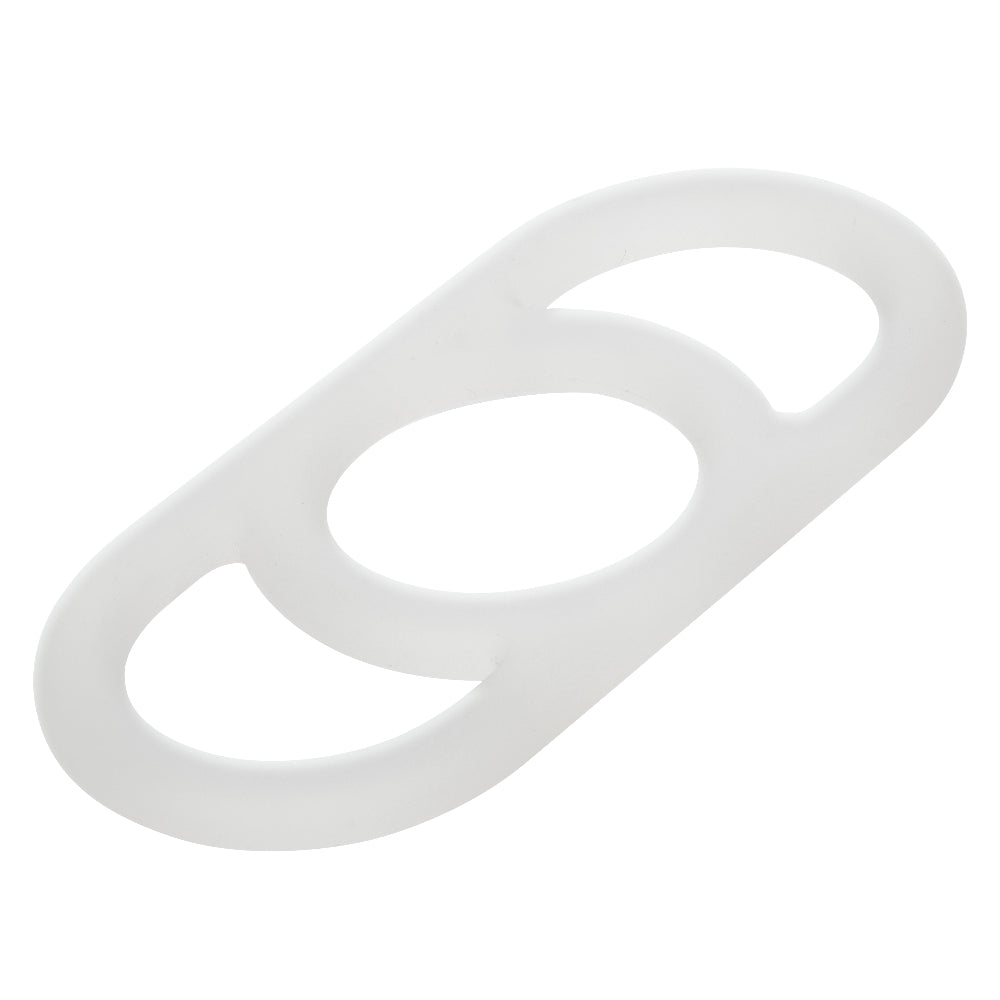 Alpha Liquid Silicone Commander Ring - Natural by CalExotics from LoveMart Co.