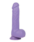 Real Skin Mr. Lavender 7.5" Dual Layer Dildo by Viben from LoveMart Co.