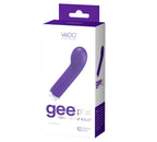 Gee Plus Rechargeable Mini Vibe - Into You Indigo by VeDO from LoveMart Co.