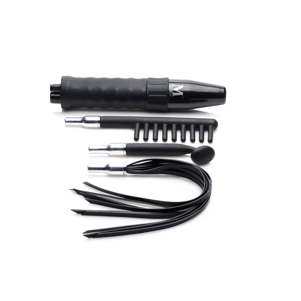 Deluxe Silicone E-Stim Wand Kit by XR Brands from LoveMart Co.